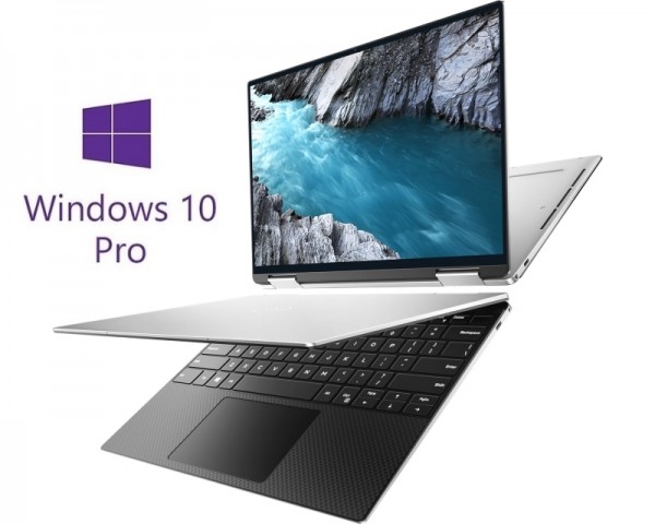 DELL XPS 9310 13.4'' 2-u-1 UHD+ Touch i7-1165G7 16GB 512GB SSD Intel Iris Xe Backlit Win10Pro srebrni 5Y5B