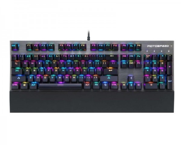 MOTOSPEED CK108 RGB mehanička tastatura crveni prekidač