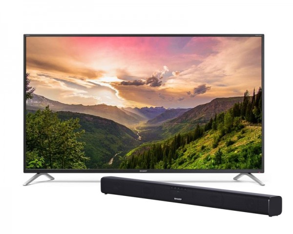 SHARP 55'' 55BL2 Android Smart Ultra HD 4K LED TV + HT-SB110 Soundbar zvučnik