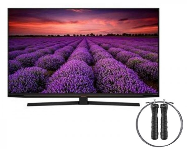 GRUNDIG 49'' 49 GEU 8900A UHD Smart TV + Yunmai vijača PRO crna YMHR-P701