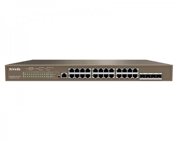 TENDA TEG5328P-24-410W L3 Managed PoE Switch