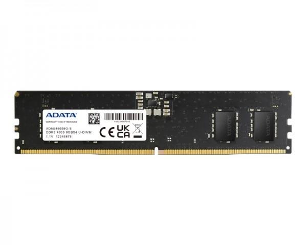 A-DATA DIMM DDR5 8GB 4800MHz AD5U48008G-S