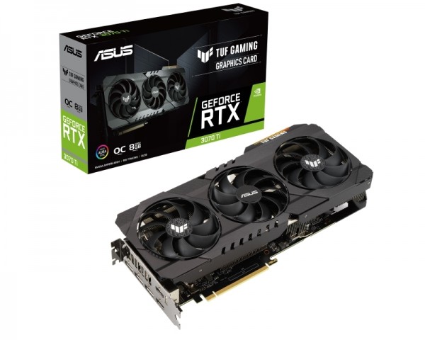 ASUS nVidia GeForce RTX 3070 Ti 8GB 256bit TUF-RTX3070TI-O8G-GAMING