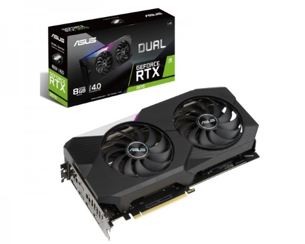 ASUS nVidia GeForce RTX 3070 8GB 256bit DUAL-RTX3070-8G-V2 LHR