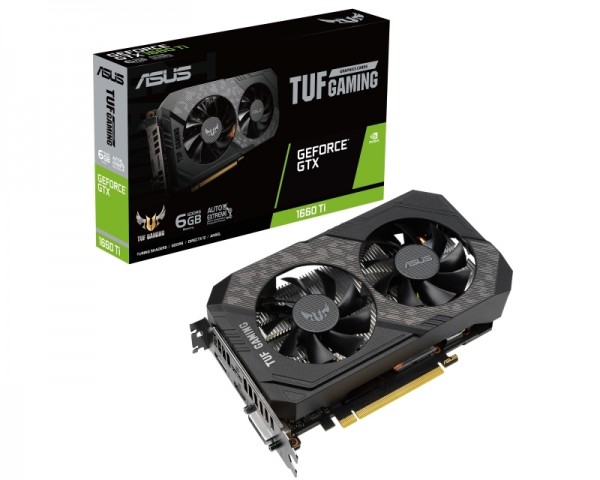 ASUS nVidia GeForce GTX 1660 Ti 6GB 192bit TUF-GTX1660TI-6G-EVO-GAMING