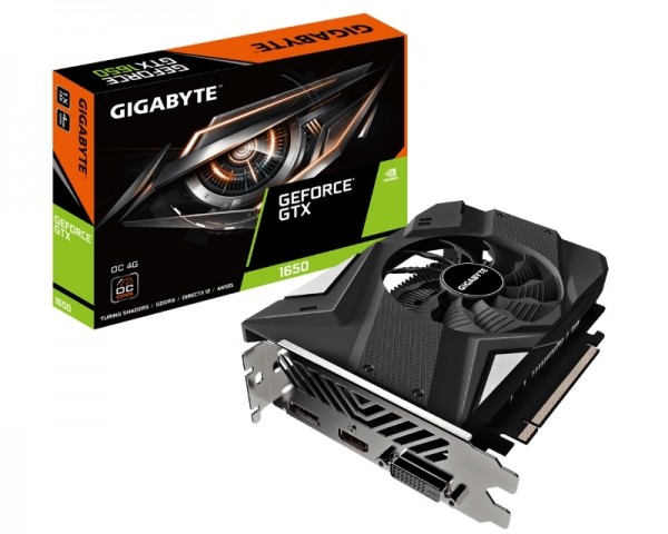 GIGABYTE nVidia GeForce GTX 1650 D6 OC 4GB 128bit GV-N1656OC-4GD rev 2.0