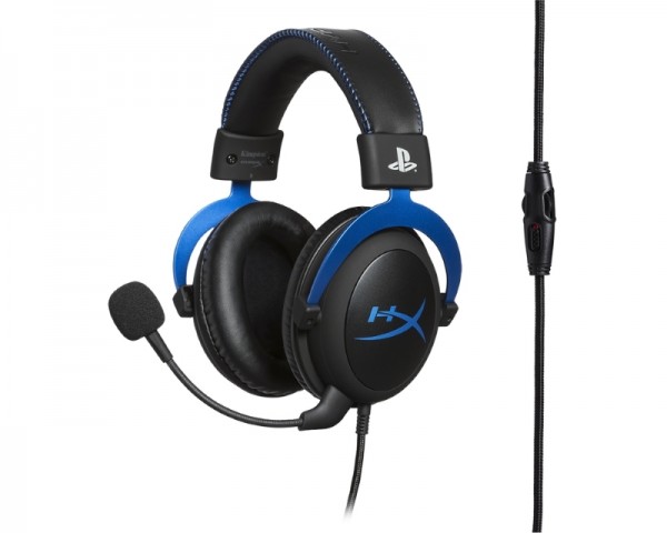KINGSTON HX-HSCLS-BLEM Cloud Gaming HyperX slušalice sa mikrofonom plave