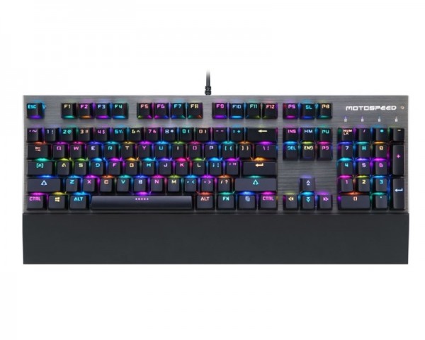 MOTOSPEED CK108 RGB mehanička tastatura plavi prekidač