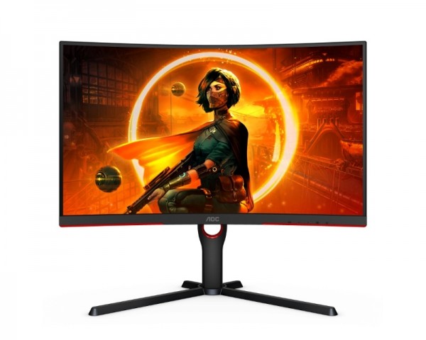 AOC 27'' C27G3UBK WLED Gaming zakrivljeni monitor