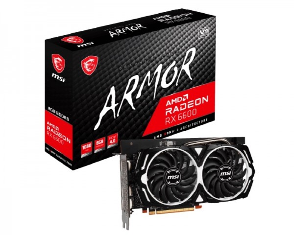 MSI AMD Radeon RX 6600 ARMOR 8G