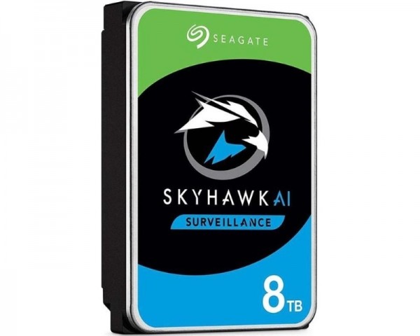 SEAGATE 8TB 3.5'' SATA III 256MB ST8000VE001 Surveillance HDD