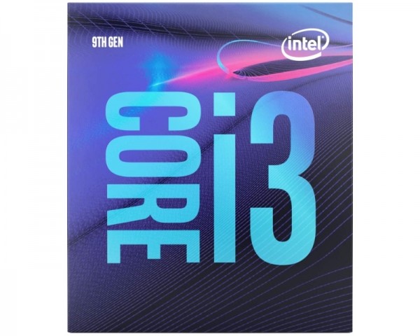 INTEL Core i3-9100 4-Core 3.6GHz (4.20GHz) Box