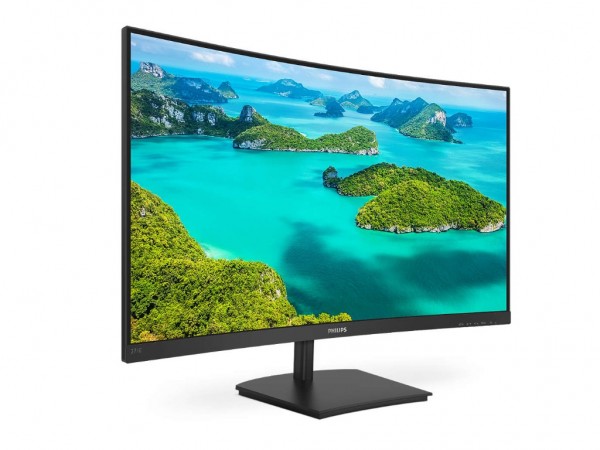 Monitor PHILIPS 271E1SCA00 27''VA,zakrivljen1920x108075Hz4ms GtGVGA,HDMIVESAzvučnicicrna' ( '271E1SCA00' ) 